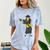 Flossing Graduation Class Of 2019 Women Comfort Color Blast T-Shirt Ocean
