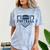 Football Senior Night Football Senior 2025 Graduation 44 Comfort Color Blast T-Shirt Ocean