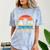 Never Forget Retro 80s 90s Floppy VHS Cassette Nostalgia Comfort Color Blast T-Shirt Ocean