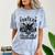 Fortean Social Club Bigfoot Mothman Alien Cryptid Introvert Comfort Color Blast T-Shirt Ocean