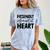 Friendly Introvert At Heart Raglan Baseball Tee Comfort Color Blast T-Shirt Ocean