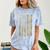 Frutiger Aero Aesthetic Retro Tech Desert Camo Distressed Comfort Color Blast T-Shirt Ocean