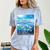 Frutiger Aero Aesthetic Tech Ocean Underwater Fishes Comfort Color Blast T-Shirt Ocean