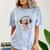 Frutiger Aero Cat Wearing Headphones Bubble 2000s Gen-Z Meme Comfort Color Blast T-Shirt Ocean
