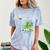 Frutiger Aero Y2K Fashion Trends Statement Piece Tech Orbite Premium Tri-Blend Comfort Color Blast T-Shirt Ocean