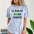 FUN CLASS OF 2020 SENIOR TENNIS GRADUATION GIFT SHIRT Comfort Color Blast T-Shirt Ocean