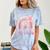 Fun Happy Last Day Of School Girl Student Graduation Rainbow Comfort Color Blast T-Shirt Ocean