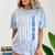 Funny Class Of 2021 American Flag Senior Graduation Comfort Color Blast T-Shirt Ocean