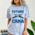 Future CRNA Nurse Anesthetist Student Nursing RN Graduation Comfort Color Blast T-Shirt Ocean
