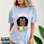 Future HBCU Grad Girl Graduation Historically College Comfort Color Blast T-Shirt Ocean