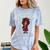 Future HBCU Grad Girl Wearing Graduation Gown Comfort Color Blast T-Shirt Ocean