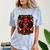 Future HBCU Grad History Girl Graduation HBCU Comfort Color Blast T-Shirt Ocean
