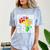 Future HBCU Graduate Afro Girls College Graduation Comfort Color Blast T-Shirt Ocean