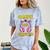 Gamer Girl Graduate Shirt Girls Kids Gamer Graduation Comfort Color Blast T-Shirt Ocean