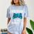 Gamer Graduation 5th Grade Level Complete Video Games Boys Comfort Color Blast T-Shirt Ocean