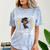 Girl Magic Graduate Kindergarten Graduation 2023 Comfort Color Blast T-Shirt Ocean