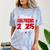 Girlfriend Of a 2025 Graduate Prom Graduation 25 VolleyBall Comfort Color Blast T-Shirt Ocean