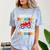 Goodbye 3rd Grade Hello 4th Grade Graduation 2024 Comfort Color Blast T-Shirt Ocean