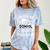 Goodbye Elementary School Graduation Hello Middle School Comfort Color Blast T-Shirt Ocean