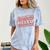 Goodbye Middle School Hello High School 8th Grade Graduation Comfort Color Blast T-Shirt Ocean