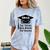 Grad 2021 Graduation Tassel Was Worth The Hassle Comfort Color Blast T-Shirt Ocean