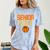Graduate Senior Class 2023 Basketball Player Graduation Grad Comfort Color Blast T-Shirt Ocean