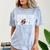Graduate Senior Class Of 2026 Graduation American Football Comfort Color Blast T-Shirt Ocean