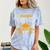 I Graduated Can I Go Back To Bed Now Graduation College Comfort Color Blast T-Shirt Ocean