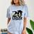 Graduation 2020 A Class With Vision Comfort Color Blast T-Shirt Ocean