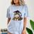 Graduation Cat Graduation Present For Graduate Grad Comfort Color Blast T-Shirt Ocean