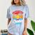 Graduation Cruise Squad 2025 Cruising Graduation Trip Comfort Color Blast T-Shirt Ocean