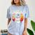 Graduation Day 2025 Graduate Class School Degree College Dog Comfort Color Blast T-Shirt Ocean