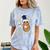 Graduation Flossing Peanut OIT Comfort Color Blast T-Shirt Ocean