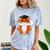 Graduation Fox School Bachelor Master Doctor Study Comfort Color Blast T-Shirt Ocean