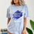Graduation Graduated Creative Writing Degree University Comfort Color Blast T-Shirt Ocean