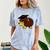 Graduation Hedgehog 2017 Graduate Graduation T-Shirt Comfort Color Blast T-Shirt Ocean