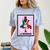 Graduation Latina Educated La Graduada Mexican Bingo Card Comfort Color Blast T-Shirt Ocean