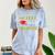 Graduation Mom Mommy Mother Of The Graduate T Shirt Comfort Color Blast T-Shirt Ocean