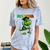Graduation Preschool Dinosaur T Rex Crushed It Boys Grad Comfort Color Blast T-Shirt Ocean