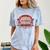 Graduation Proud Mom Of 8th Grade Graduate Comfort Color Blast T-Shirt Ocean