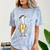 Graduation Senior Silly Goose Today Im A Serious Goose Comfort Color Blast T-Shirt Ocean