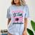 Graduation Shirt For Mom With Twins Proud Mom Of Two Comfort Color Blast T-Shirt Ocean