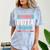 Graduation Shirt Straight Outta Preschool Class Of 2018 Tee Comfort Color Blast T-Shirt Ocean