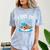 Graduation Did It Sloth Graduate Animal Sloths Sloth Comfort Color Blast T-Shirt Ocean