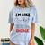 Graduation T Shirt I'm Like 2018 Done Class Of Comfort Color Blast T-Shirt Ocean