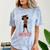 Graduation Woman Tshirt Black Melanin Masters Degree Comfort Color Blast T-Shirt Ocean