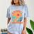 Groovy Brother 70s Aesthetic Nostalgia 1970's Retro Brother Comfort Color Blast T-Shirt Ocean