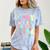 Groovy In My Last Day Of School Era Second Grade Graduation Comfort Color Blast T-Shirt Ocean