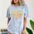 Gymnastics Senior Night Gymnastics Senior 2026 Graduation 14 Comfort Color Blast T-Shirt Ocean