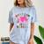 Happy Last Day Of School Coquette Bow Graduation Girls Kids Comfort Color Blast T-Shirt Ocean